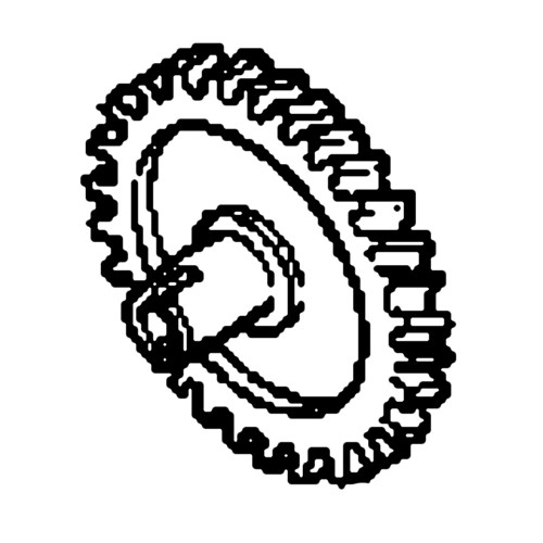 23122-752-000 - Gear - Honda Original Part