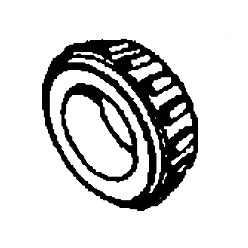 72995-0095 - Cone Bearing - Honda Original Part