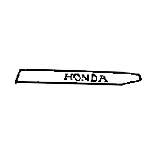 87102-763-B00 - Stripe Left Side - Honda Original Part