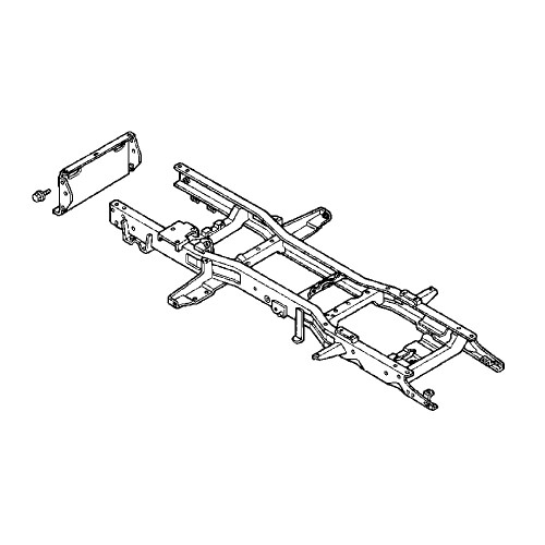 50100-758-030 - Frame - Honda Original Part