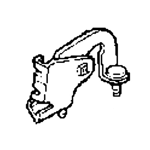 17929-ZV3-000 - Bracket Throttle Cable - Honda Original Part ** SUPERSEDED TO 17929-ZV3-010 **