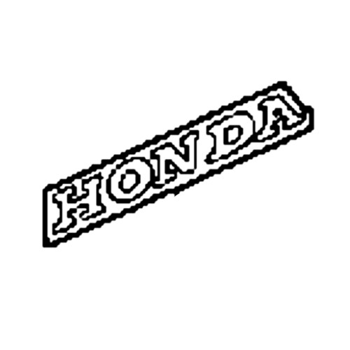 87132-ZW6-000 - Mark Side Stripe - Honda Original Part