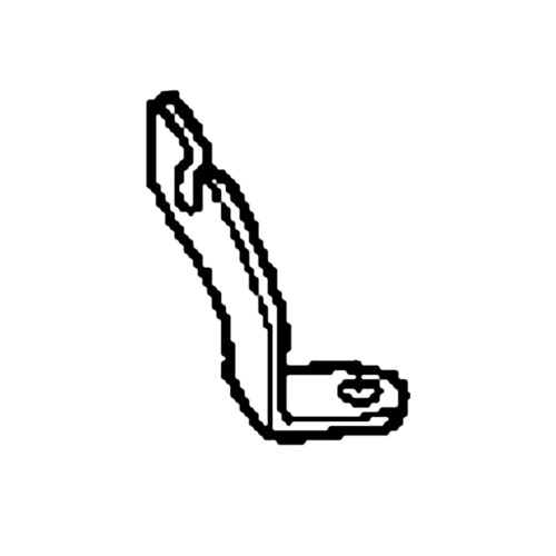 17921-ZV1-020 - Holder Cable - Honda Original Part ** SUPERSEDED TO 17921-ZVA-000 **