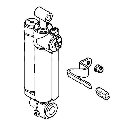 51601-ZW4-H02 - Shock Absorber Assembly - Honda Original Part ** SUPERSEDED TO 51601-ZW4-H04 **