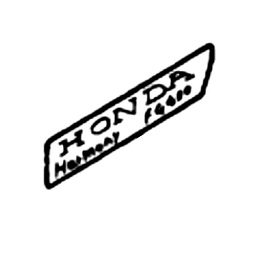 87101-V08-721 - Emblem - Honda Original Part