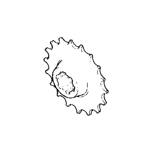 23372-723-671 - Sprocket Driven - Honda Original Part ** SUPERSEDED TO 23372-723-672 **