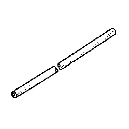 17702-ZY9-E03 - Tube Fuel Short - Honda Original Part ** SUPERSEDED TO 17702-ZY9-E04  **