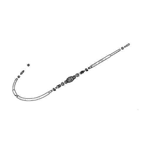 17700-ZX2-C00 - Tube Fuel Tank - Honda Original Part ** SUPERSEDED TO 17700-ZX2-C02 **