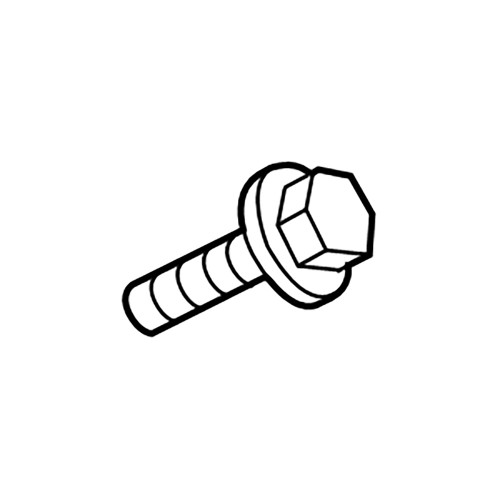 93405-05020-07 - Bolt-Washer (5X20) - Honda Genuine OEM Part