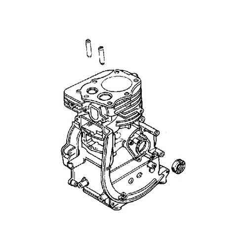 12000-ZG0-U30 - Cylinder Assembly - Honda Original Part ** SUPERSEDED TO 12100-Z0A-407 **