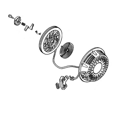 28400-ZE3-W02ZN - Starter Assembly T80 - Honda Original Part