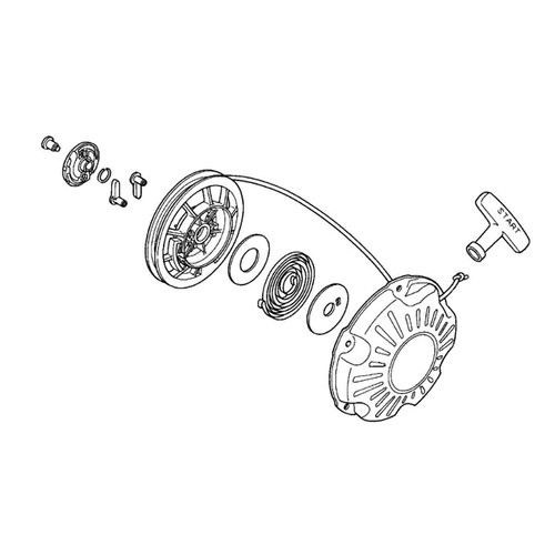 28400-Z0D-V04ZC - Starter Assembly R280 - Honda Original Part