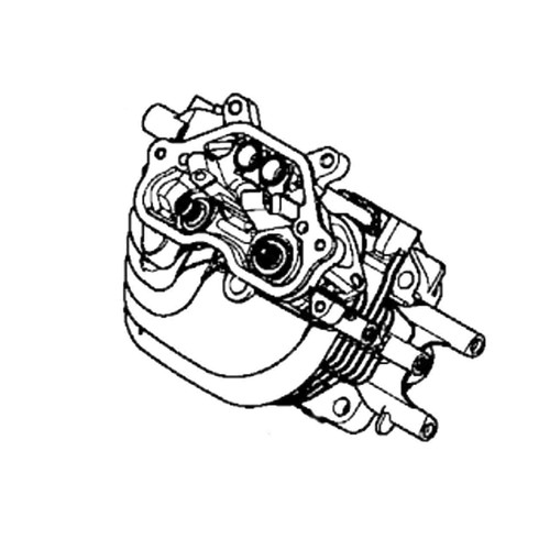 12120-ZDW-000 - Cylinder Head (#2) - Honda Original Part