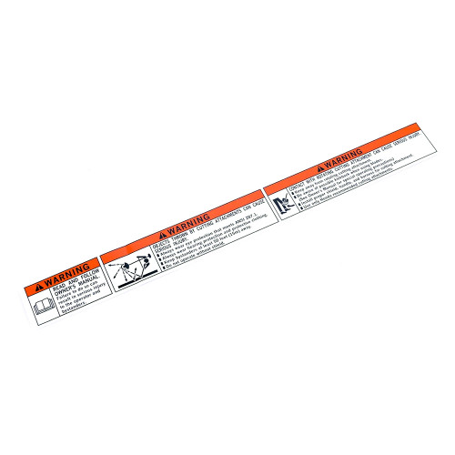 87150-VH8-640 - Mark Caution - Honda Genuine OEM Part