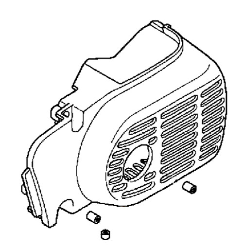 18320-Z0G-000 - Protector Muffler - Honda Genuine OEM Part