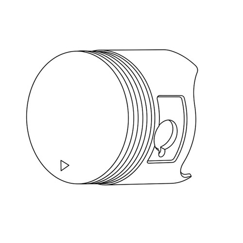 Honda 13104ZF1020 Piston (0.75) Original Mower Part