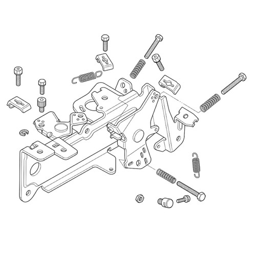 Honda 16500ZJ1R30 Control Assembly Original Mower Part