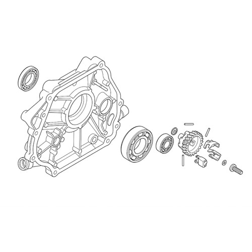 Honda 11300ZE3P70 Cover Crankcase Original Mower Part