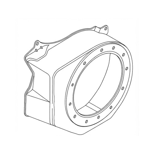 Honda 19610ZE1821ZG Cover Fan R280 Original Mower Part