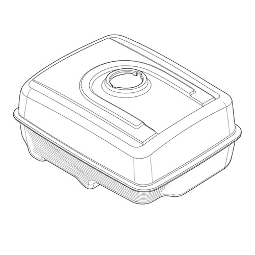 Honda 17510ZK2881ZA Tank Fuel Nh1 Original Mower Part