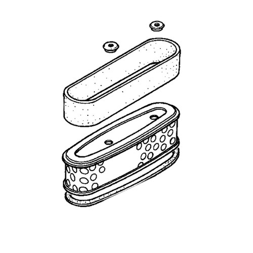 17210-ZE7-305 - Element Air Cleaner (Durable) - Honda Original Part