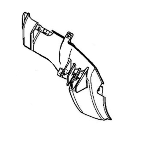 19642-ZDX-000 - Shroud L. (Lower) - Honda Original Part
