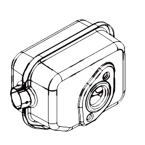 14 068 07-S - Kit; Muffler - Kohler Original Part