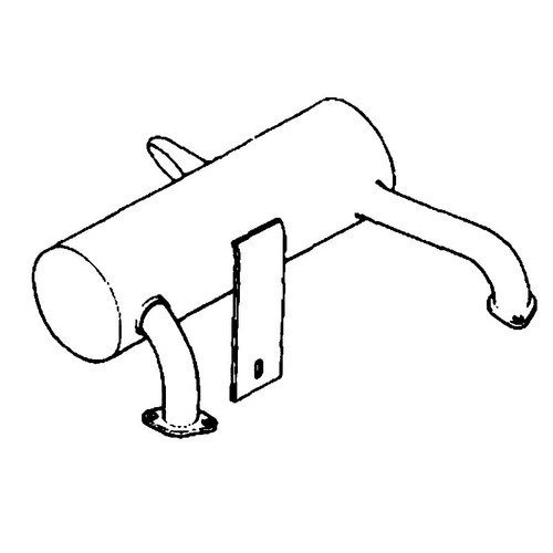 52 068 45-S - Muffler - Kohler Original Part
