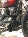 Harley Davidson dyna crashbar for forward control models highway peg floorboards