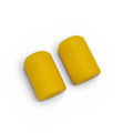 Universal Yellow Delrin Crashbar Slider Ends smooth finish pair– Made in USA