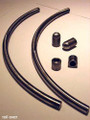 Curved Fender Strut Kit – 10" Radius Pre-Bent Round Bar with Bungs and Hardware