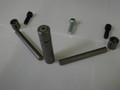 Counterbore bungs and center mount for Harley motor mount kit