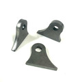 Arched weld-on mounting tab for 5/16 threaded Bung King bungs