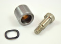 Motorcycle pivot mount bung with counterbored design Motorcycle pivot mount bung with counterbored design
