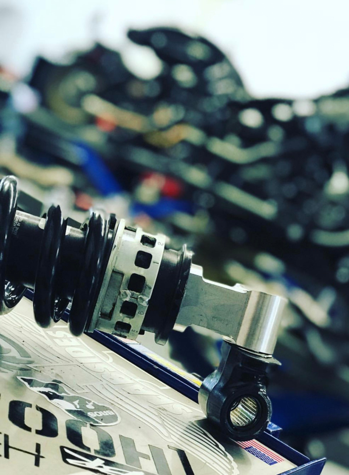Shock Extension for 2018–2025 Harley M8 Softail Models | Bung King