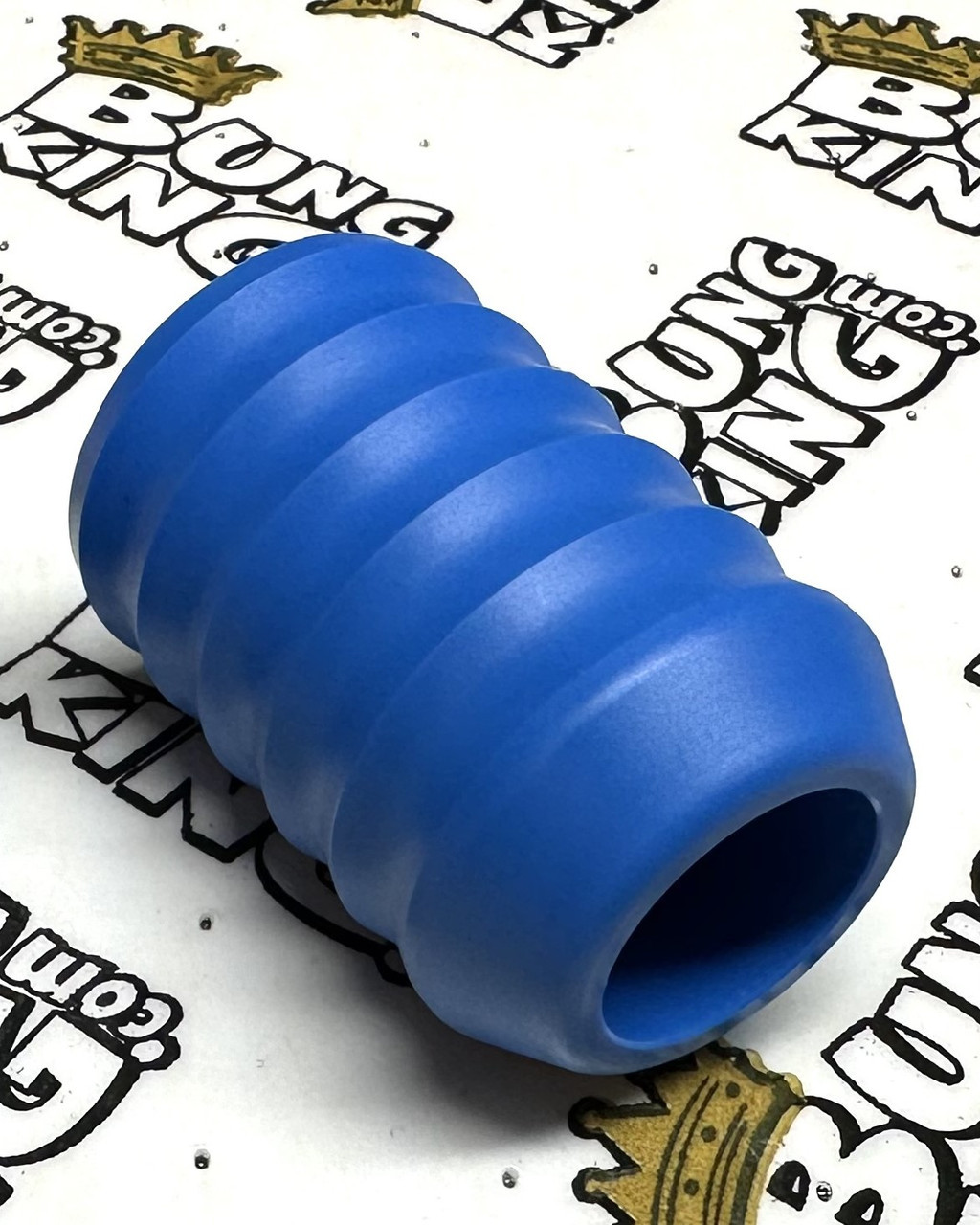 Blue Delrin Slider Ends | Bung King Crashbar & Highway Peg Replacement