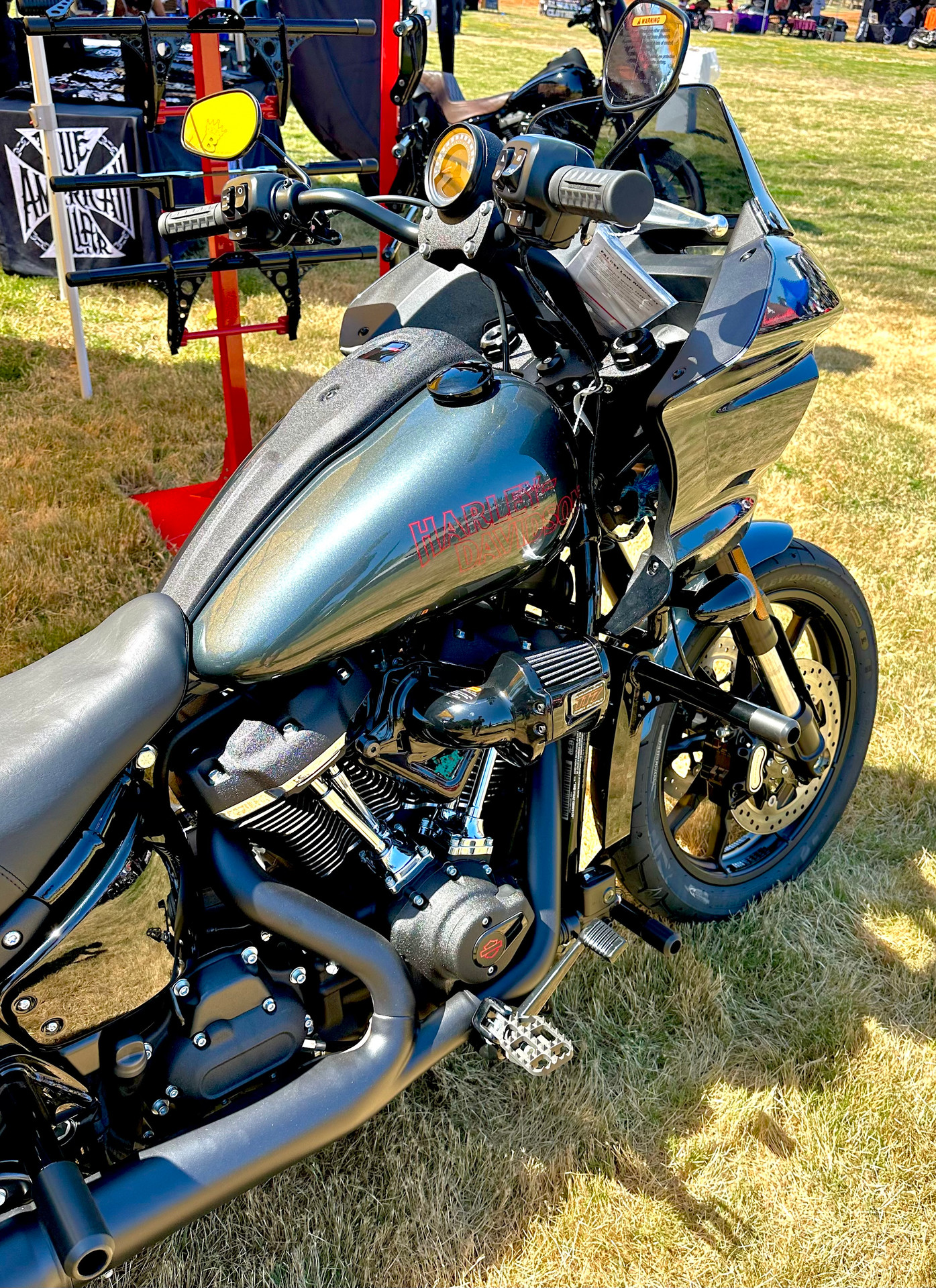 One-Piece Handlebar Risers for 2025 Harley Low Rider S & ST | Bung King