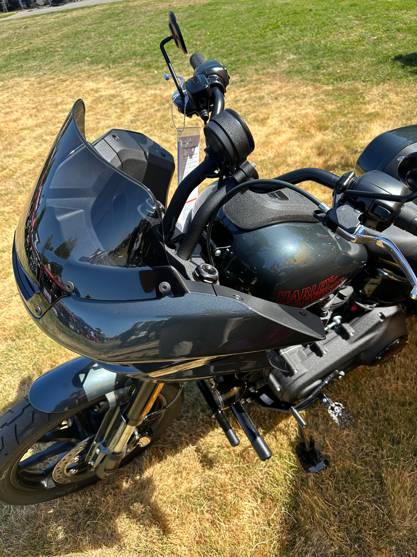 One-Piece Handlebar Risers for 2025 Harley Low Rider S & ST | Bung King