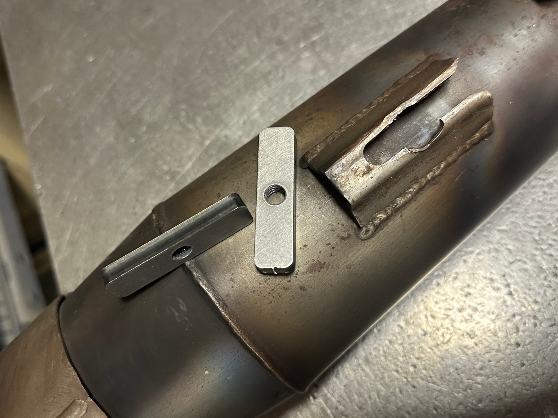 Thunderheader Rear Mount Repair Plates – Harley Dyna, Sportster