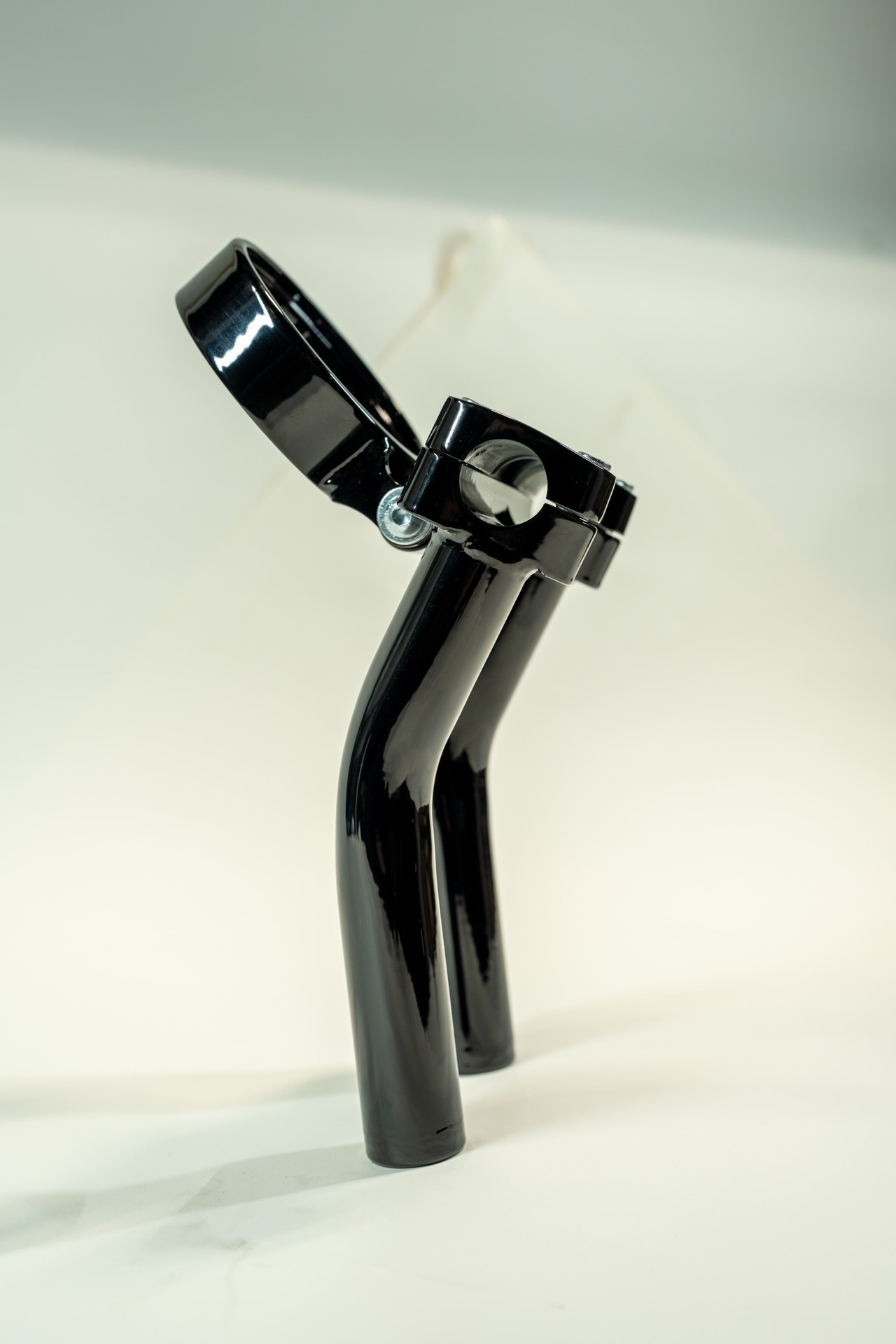 Harley Low Rider S & ST Riser with Adjustable Gauge Mount – Steel
