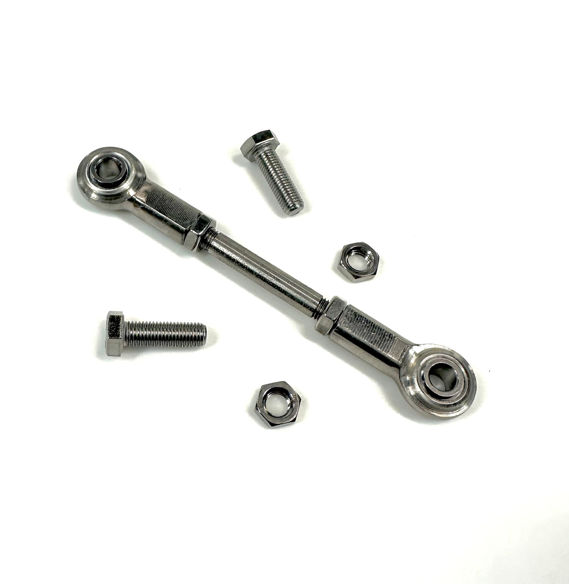 thumbnail image 2 of Black/Chrome Rear Seat Bolt Tab Screw Mount Cover Nut – Harley Davidson Dyna 96-21 2 of 5