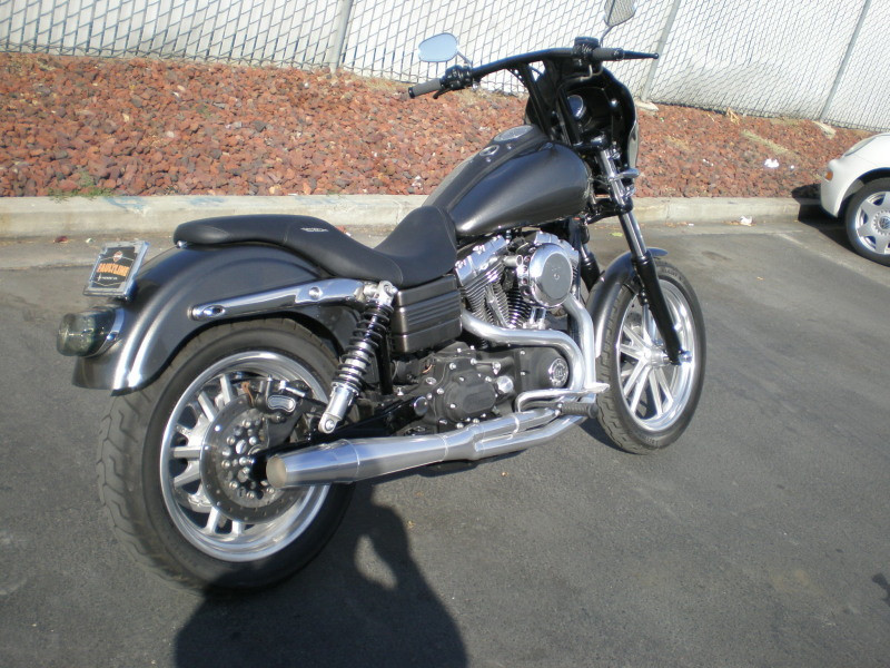 Gusseted T-Bar Handlebars for Harley Dyna, FXR Sportster Bung