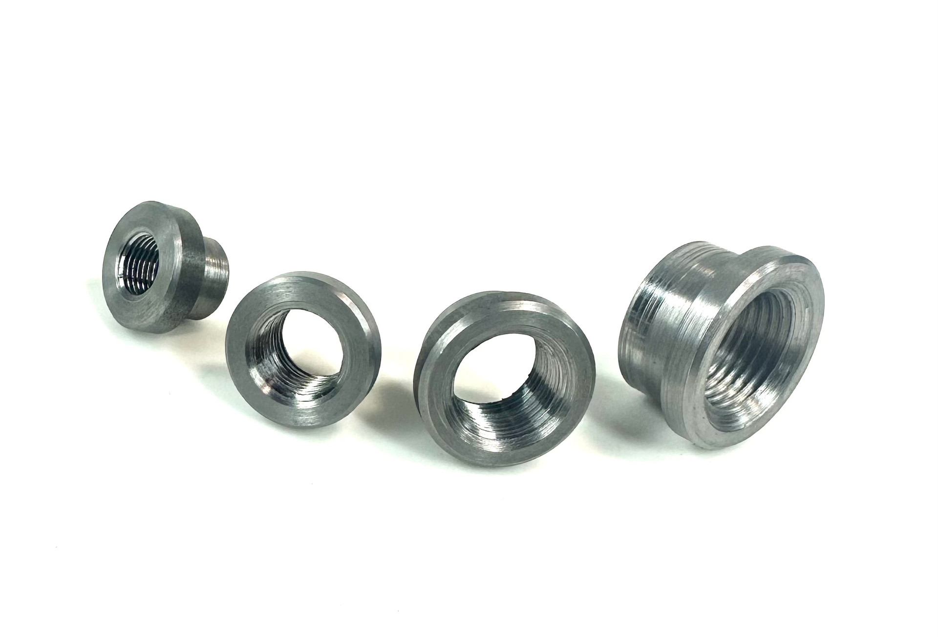 Long Threaded Nut Pack Of 4 Weld-On Nuts 1/2-13 Thread - Steel Chassis Mount Tabs, 4 Pack For Fabrication Bryke Racing 4 Pack Nuts - Foto 7