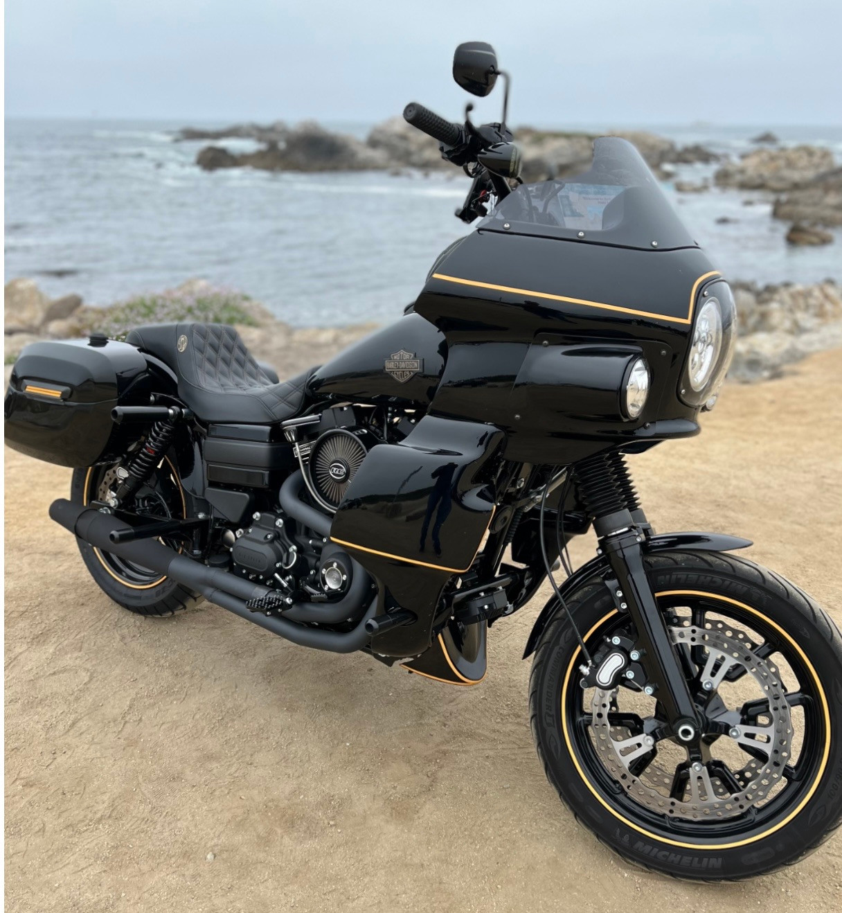 Upper Shock Mount Frame Sliders for Harley Dyna, Sportster & FXR