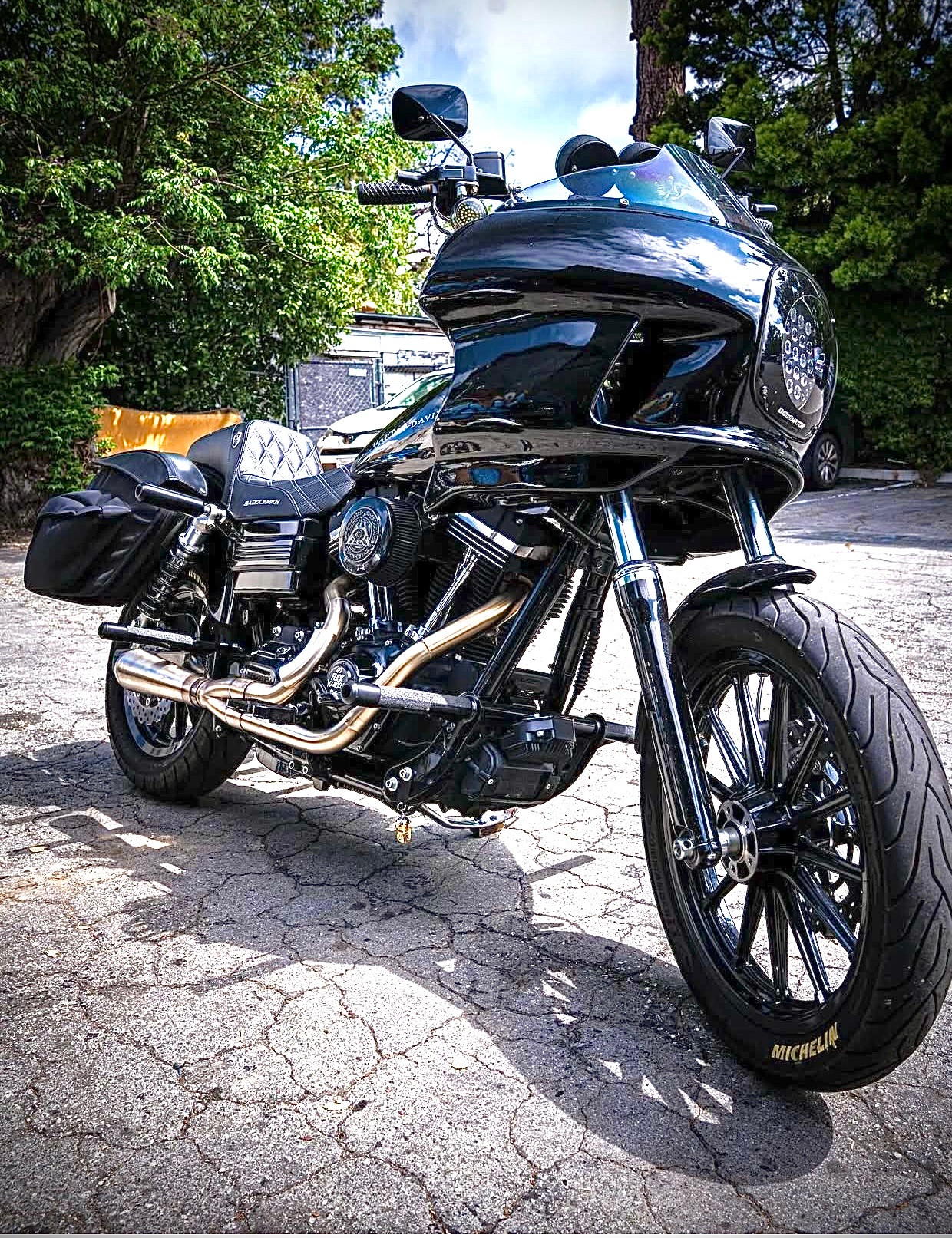 Upper Shock Mount Frame Sliders for Harley Dyna, Sportster & FXR