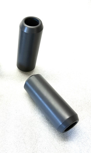 Grey Delrin passenger peg and shock slider replacement