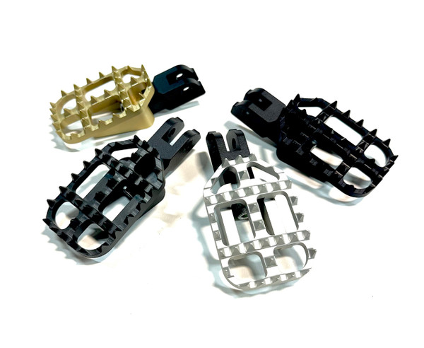 Bung King Grabber Foot Pegs for Harley Nightster, anodized finish