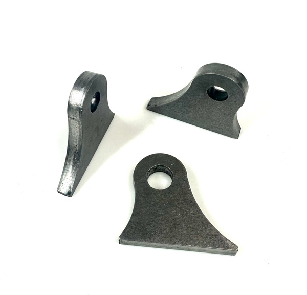 Bung King arched 1/4 inch weld-on mounting tab with 3/8 hole