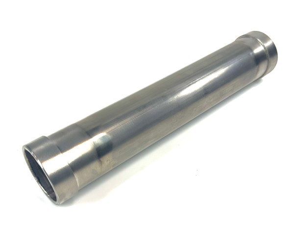 Mild steel exhaust flange with 1-3/4" tubing for Evo Sportster and Twin Cam engines
