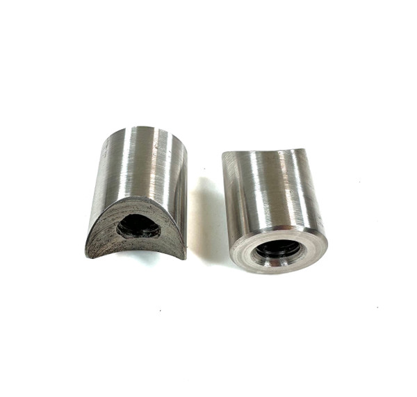 Stainless Weld-On Coped Riser Spud – 1 inch cope